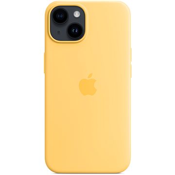 Apple iPhone 14 Silikonový kryt s MagSafe slunečně žlutý (MPT23ZM/A)