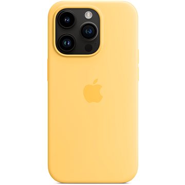 Apple iPhone 14 Pro Silikonový kryt s MagSafe slunečně žlutý (MPTM3ZM/A)