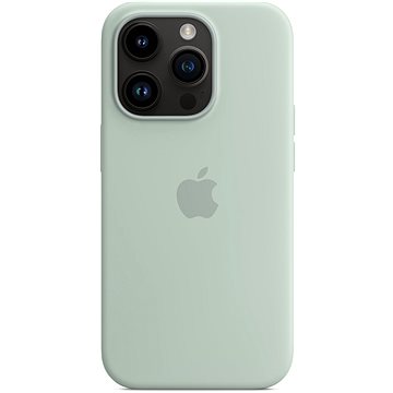 Apple iPhone 14 Pro Silikonový kryt s MagSafe dužnatkově modrý (MPTL3ZM/A)