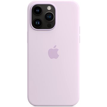 Apple iPhone 14 Pro Max Silikonový kryt s MagSafe šeříkově modrý (MPTW3ZM/A)