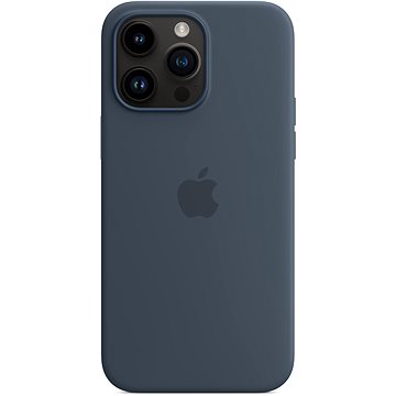 Apple iPhone 14 Pro Max Silikonový kryt s MagSafe bouřkově modrý (MPTQ3ZM/A)
