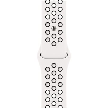 Apple Watch 41mm sněhobílo-černý sportovní řemínek Nike (MPGK3ZM/A)