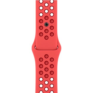 Apple Watch 41mm zářivěkarmínovo – Gym Red sportovní řemínek Nike (MPGW3ZM/A)