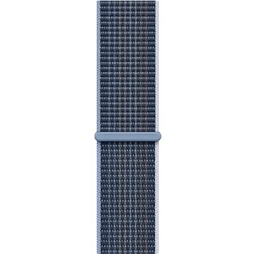 Apple Watch 45mm bouřkově modrý provlékací sportovní řemínek (MPLG3ZM/A)