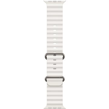 Apple Watch 49mm bílý Oceánský řemínek (MQE93ZM/A)
