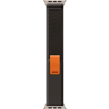Apple Watch 49mm černo-šedý Trailový tah – M/L (MQEQ3ZM/A)