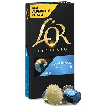 L'OR Espresso Decaffeinato 10ks hliníkových kapslí (4028715; 4029379)