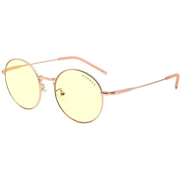 GUNNAR Ellipse Rosegold, jantarová skla (ELL-10701)