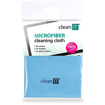 CLEAN IT Čisticí utěrka z mikrovlákna, malá světle modrá (CL-710)