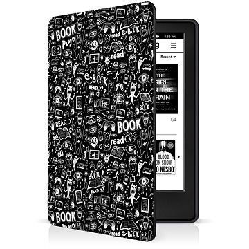 Knihy a časopisy - CONNECT IT na Amazon Kindle 2021 (11th gen.), Doodle čierne
