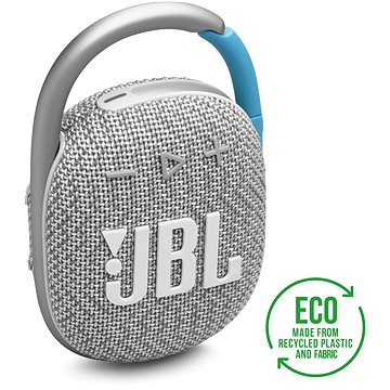 JBL Clip 4 ECO bílý (JBLCLIP4ECOWHT)