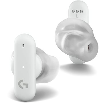 Logitech G FITS True Wireless Gaming Earbuds - WHITE (985-001183)