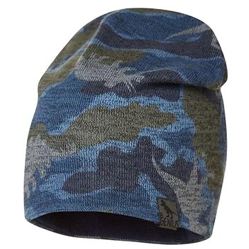 Broel dětská čepice maskáč Olle modrá - 55 cm (0108078)