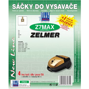 Sáčky do vysavače Z7 MAX - textilní - vůně Skořice (3459/SKO)