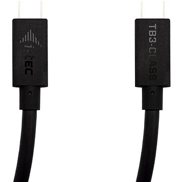 I-TEC Thunderbolt 3 – Class kabel, 40 Gbps, 100W Power Delivery, USB-C 3.2 gen. 2 kompatibilní, 150c (TB3CBL150CM)