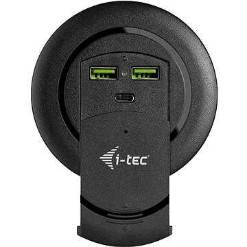 i-tec Built-in Desktop Fast Charger, USB-C PD 3.0 + 3x USB 3.0 QC3.0, 96 W (CHARGER96WD)