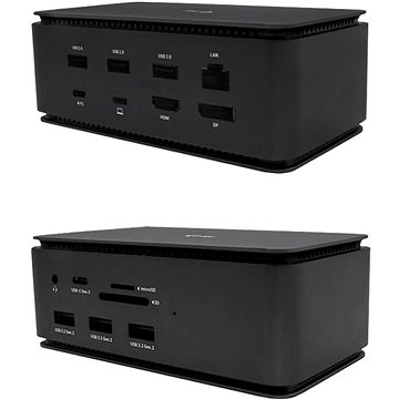 i-tec USB4 Metal Docking station Dual 4K HDMI DP, Power Delivery 80W (USB4DUAL4KDOCKPD)