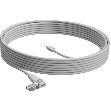 Logitech Rally Mic Pod Extension Cable, white (952-000047)