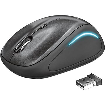 Trust Yvi FX Wireless Mouse - black (22333)