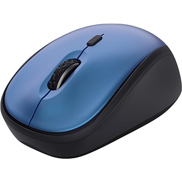 TRUST YVI+ Wireless Mouse ECO certified - BLUE/modrá (24551)