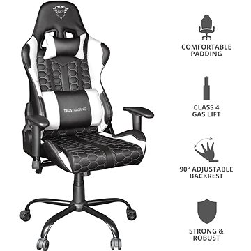 Trust GXT 708W Resto Chair White (24434)