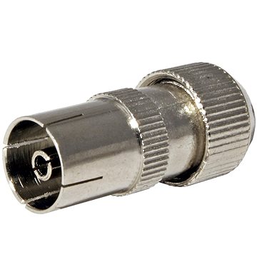 OEM Anténní konektor 75 Ohm PAL(F), IEC169-2, šroubovací, kovový (11480)