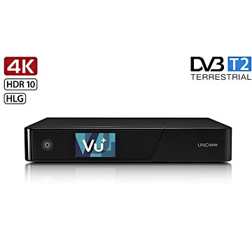VU+ UNO 4K SE H.265 (1x MTSIF Dual DVB-T2 tuner) (U131c06)