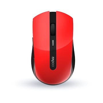 Rapoo 7200M Multi-mode červená (6940056180421)