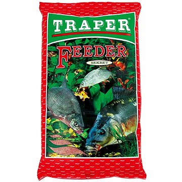 Traper Secret Feeder červený 1kg (5906489461262)