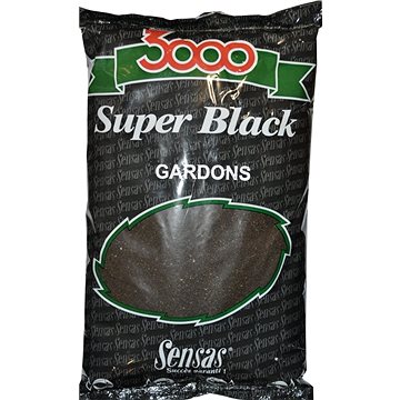 Sensas 3000 Super Black Gardons 1kg (3297830115623)