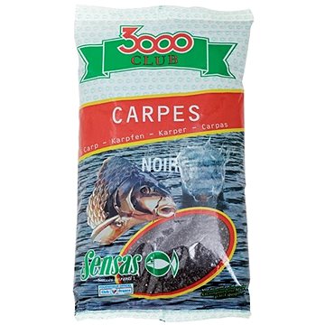 Značka Sensas - Sensas 3000 Club Carpes Noir (Kapor – čierna) 1 kg