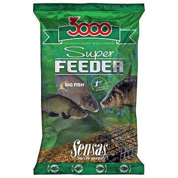 Sensas 3000 Super Feeder Big Fish 1kg (3297830105518)