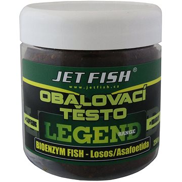Jet Fish Těsto obalovací Legend Bioenzym Fish + Losos/Asafoetida 250g (01007305)