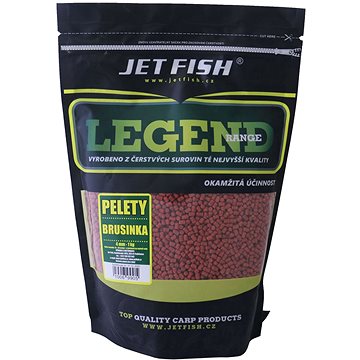Jet Fish Pelety Legend Brusinka 4mm 1kg (10069905)