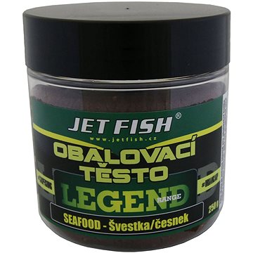 Jet Fish Těsto obalovací Legend Seafood + Švestka/Česnek 250g (01007299)