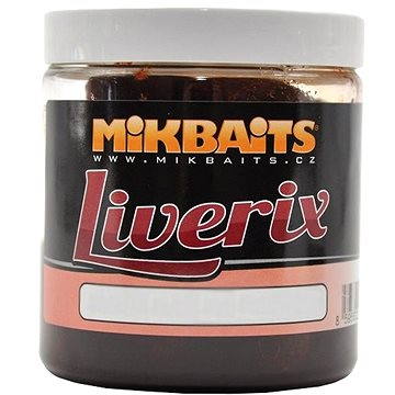 Mikbaits - Liverix Boilie v dipu Mazaná škeble 16mm 250ml (8595602221561)