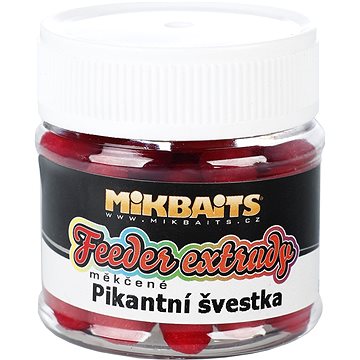 Mikbaits Měkké feeder extrudy Pikantní švestka 50ml (8595602230204)