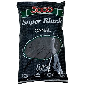 Sensas 3000 Super Black Canal (Kanál-černá) 1kg (3297830116323)