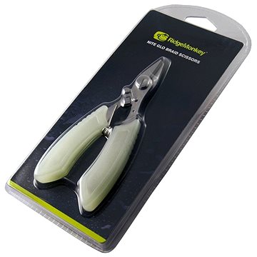 RidgeMonkey Nite Glo Scissors (5060432140120)