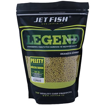 Jet Fish Pelety Legend Ořech/Javor 4mm 1kg (10070079)