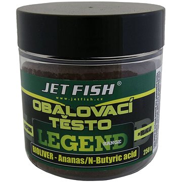 Jet Fish Těsto obalovací Legend Bioliver + Ananas/N-Butric Acid 250g (01007367)