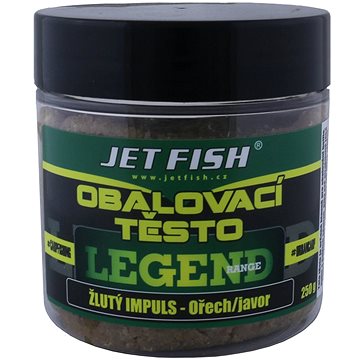 Jet Fish Těsto obalovací Legend Žlutý impuls + Ořech/Javor 250g (01007190)