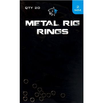 Nash Metal Rig Rings 2,0mm 20ks (5055108983286)