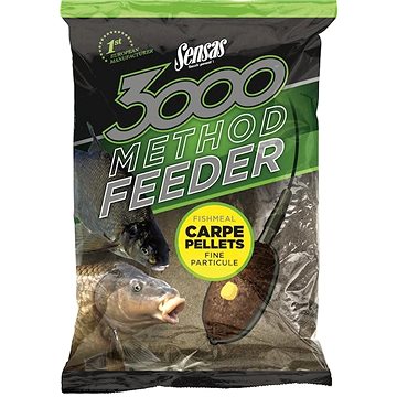 Sensas 3000 Method Feeder Carp Pellets 1kg (3297830707217)