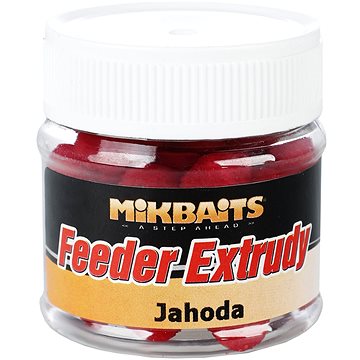 Mikbaits Měkké feeder extrudy Jahoda 50ml (8595602232642)