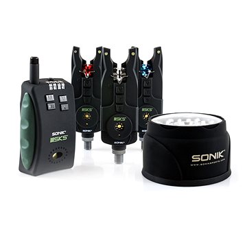 Sonik SKS 3+1 Alarm + Bivvy Lamp (5055279507342)