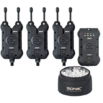 Sonik SKX 3+1 Alarm + Bivvy Lamp (5055279516283)