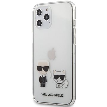 Karl Lagerfeld PC/TPU Karl&Choupette pro Apple iPhone 12 Pro Max Transparent (3700740483091)