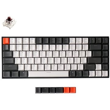 Keychron K2 75% Layout Gateron Hot-Swappable Brown Swtich - US (K2-B3H)