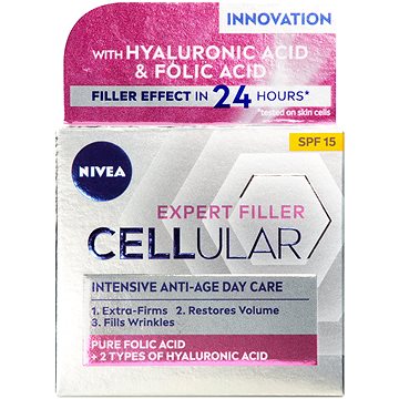NIVEA Hyaluron Cellular Filler Anti-Age SPF15 Day Cream 50 ml (9005800244143)